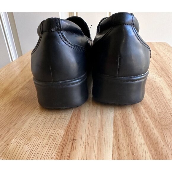 Safe T Step Womens Slip On Low Top Loafer Black Size 6.5W / Eur 38 Sku 2795 - Picture 6 of 16